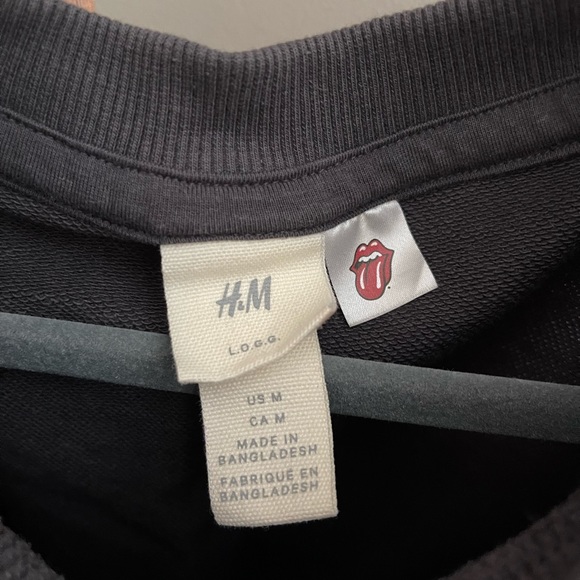 H&M Vintage-feel Rolling Stones Crew Neck - Picture 2 of 3